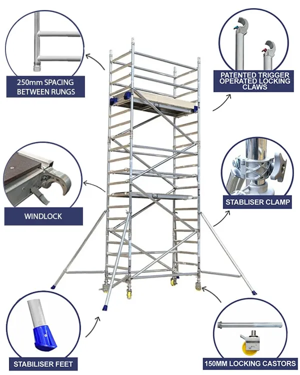 250 tower parts