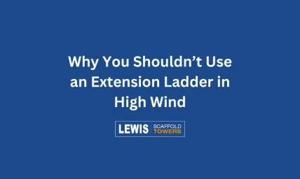 4 Dangers of Using an Extension Ladder in High Wind